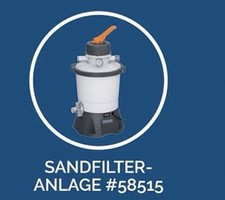 Bestway Sandfilteranlage Pumpe