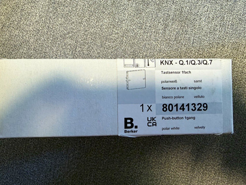 Berker knx tastsensor 1fach - knx,