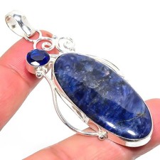Sodalite Gemstone Handmade 925