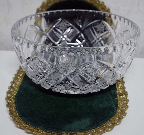 Edle vintage kristallschale - vintage, /
