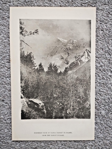 Nordwand des berges - des,