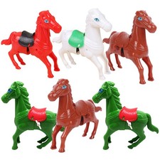  6PCs landen Spielzeug Pferd Spielzeug Kinder lustige Spiele Geburtstagsfeier
