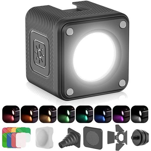 Led videolicht 41mm - 41mm, magnetisch