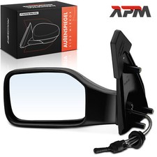 Außenspiegel Links Konvex Nicht einklappbar Lackierbar für Peugeot 106 I 106 II