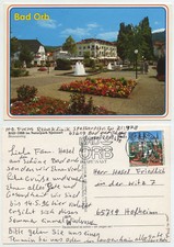 48385 - Bad Orb - Brunnenring - Ansichtskarte, gelaufen 1996