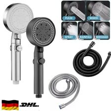 Hochdruck Turbo Duschkopf Handbrause Wassersparende Duschbrause Badezimmer 5Modi
