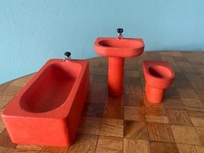 Badewanne Waschbecken Holz