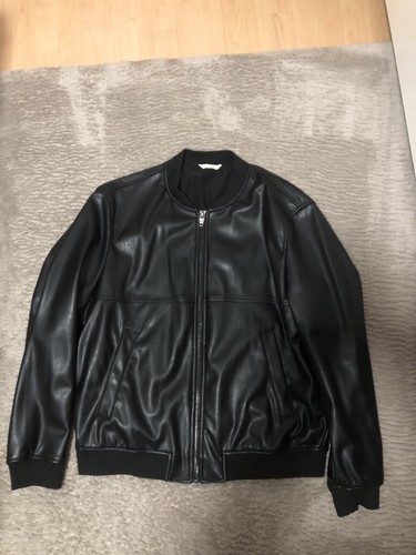 Bomberjacke lederoptik wie - bomberjacke,