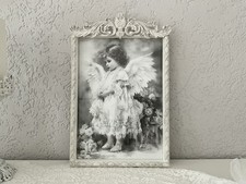 Shabby Deko Vintage Engel Holz