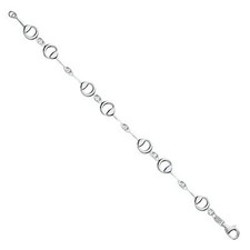 Silber Pferde Trense Armband