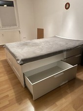 Bett Malm 140x200, Inkl