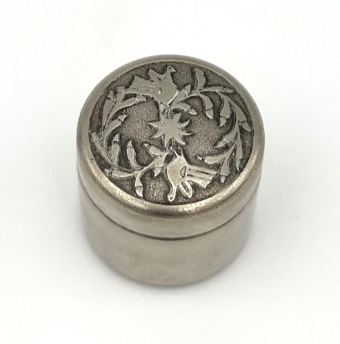 Antike pillendose jugendstil - pillendose,