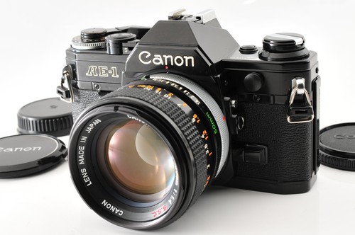 Canon schwarz analoge - canon, ae-1
