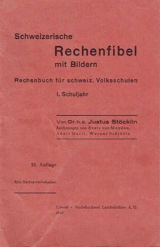 Schweizerische rechenfibel - schweizerische,
