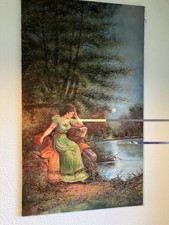 Öl auf Leinwand, Romantische