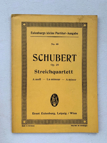 Noten schubert 29 - noten., schubert.