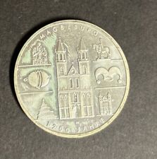 10 € Gedenkmünze, Silber, 1200 Jahre Magdeburg, Stempelglanz