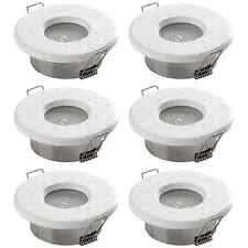 6x Einbau Leuchte Bad IP65 Alu weiß Decken Strahler Spot LED Halogen SEBSON