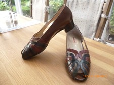 Damen Lederschuhe Pumps Gr. 7