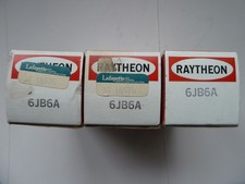 6JB6A Raytheon 3 Stk. NOS End-