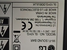 LG SL10YG Soundbar & Subwoofer