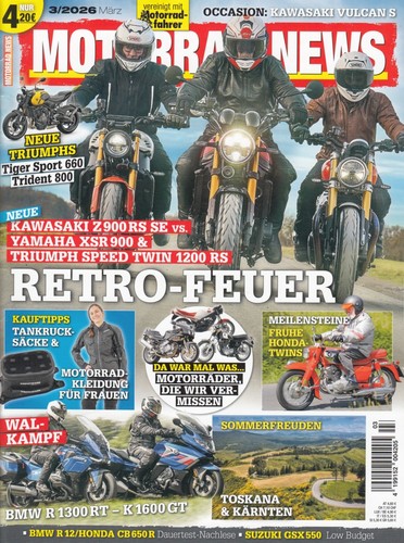 Motorrad news 2026 - news, +