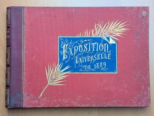 Weltausstellung paris 1889 - paris,