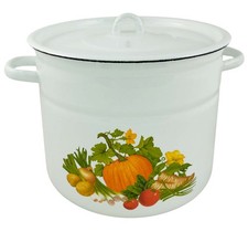 Kürbis Emaille Kochtopf Topf