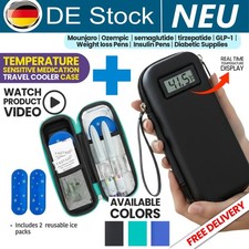 Insulin Kühltasche mit 2 TSA