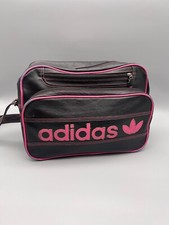 ?Adidas Tasche Vint Airliner schwarz Rosa Bag Umhängetasche Selten