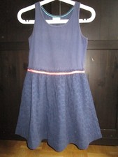 Johnnie B Boden T shirt Kleid Sommerkleid Lochstickerei Gr 146 152 TOP Zustand