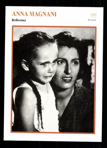 Anna magnani starportraitkarte - magnani,
