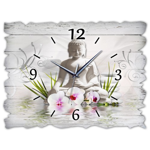 Holz wanduhr leise lautlos - holz,