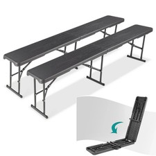 2er Set Klappbank Bierzeltbank