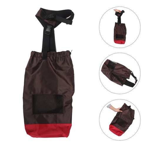 Dog walking drag bag - dog, rear