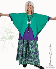 Lagenlook zipfel überwurf - lagenlook,