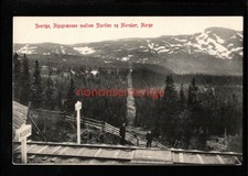 NORWEGEN SUERIGE RIGSGRAENSEN MELLEM STORLIEN OG MERAKER N.K. PC E20C - No07