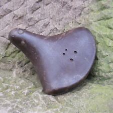 alter Sattel Kindersattel Fahrradsattel m. Sattelkloben Oldtimer Länge 195mm