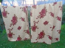 2 x Fertiggardine Vorhang, große Fenster Faltenvorhang, Kräuselband 280 x 175 cm