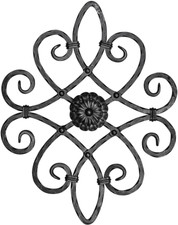 Rosette 018 schmiedeeisen - 018,