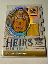 Matteo Spagnolo 2023-24 Panini Heirs to the Throne Euroleague Alba Berlin!