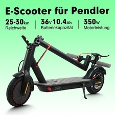 350W Elektroroller E-Roller 20km/h 25km/h Höchstgeschwindigkeit Mit APP.Ohne ABE