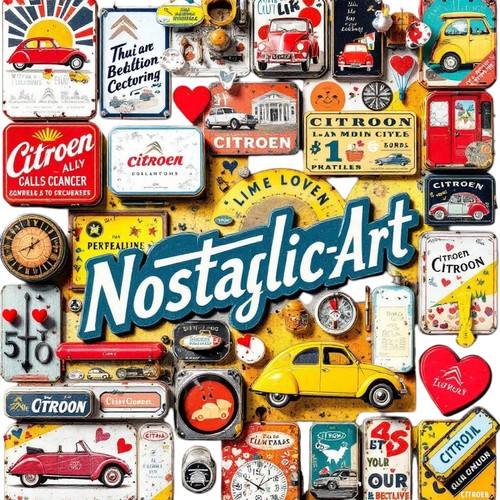 Nostalgic art citroen - nostalgic-art,