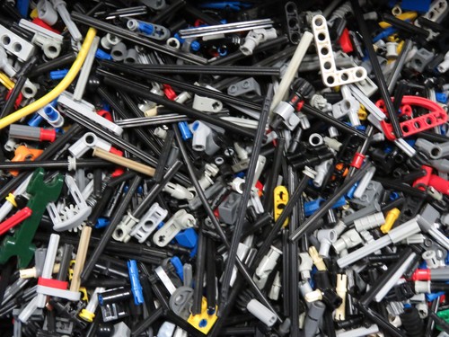 100 lego technik - 100, kleinteile