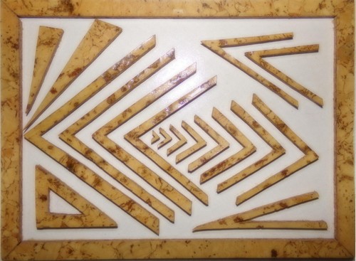 Wandbild pfeilartig deko - wandbild, "