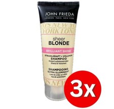 3er Pack JOHN FRIEDA Sheer Blonde verschiedene Shampoos 50ml