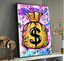 Dollar Geldsack Canvas