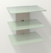 Wandregal 3 x Mattglas - 38mm