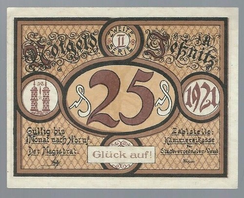 Notgeld jessnitz jeßnitz - notgeld,