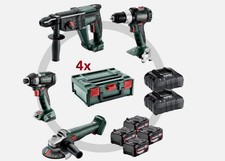 Metabo Combo Set 4.4.2 |SB 18 LT BL|SSD 18 LT 200 BL|KH 18 LTX 24|ASC 55 4x5,2Ah